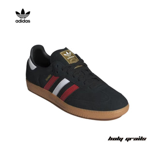 Adidas Samba OG 'Black White Scarlet' IG1824 Sneakers - Front