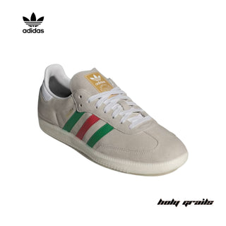 Adidas Samba OG 'Crystal White Green Scarlet' IG1826 Sneakers - Front