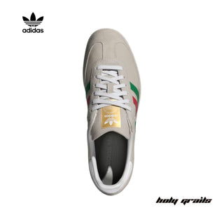 Adidas Samba OG 'Crystal White Green Scarlet' IG1826 Sneakers - Top