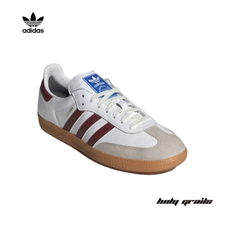 Adidas Samba OG 'White Burgundy Gum' IF3813 Sneakers - Front