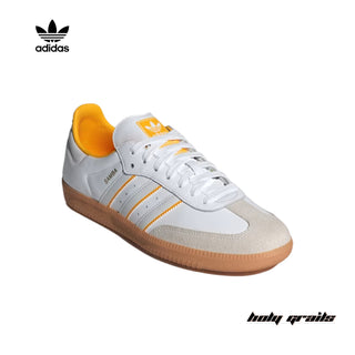 Adidas Samba OG 'White Crew Yellow' ID1479 Sneakers - Front