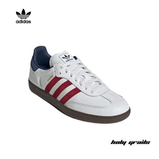 Adidas Samba OG 'White Victory Red Indigo' IH4881 Sneakers - Front