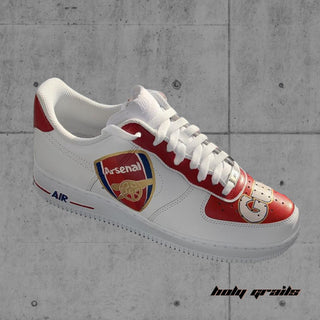 Air Force 1 x Arsenal Football Themed Custom Kicks - Side 2