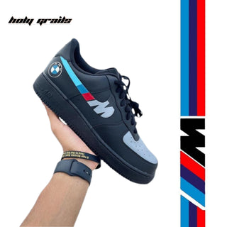 Air Force 1 x BMW Swoosh Car Theme Custom Kicks - Side