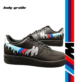 Air Force 1 x BMW Swoosh Car Theme Custom Kicks - Sides