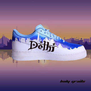 Air Force 1 x Dil se Delhiwale Cities Skylines Themed Custom Kicks - Side 1