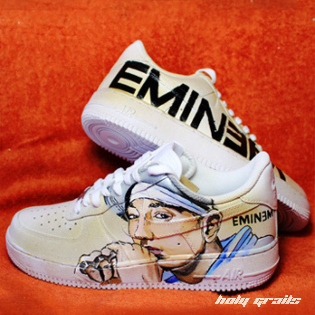 Buy Air Force x Eminem Music Themed Custom Kicks Holy Grails India