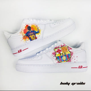 Air Force 1 x FC Football Themed Custom Kicks - Both Sides