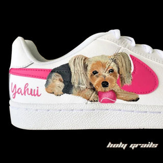 Air Force 1 x Furry Friend Pets Themed Custom Kicks - Side 1