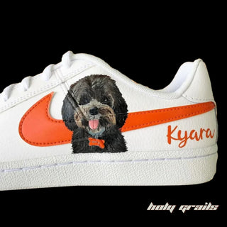 Air Force 1 x Furry Friend Pets Themed Custom Kicks - Side 2