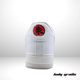 Air Force 1 x Itachi Bleed Naturo Anime Themed Custom Kicks - Back