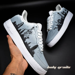 Air Force 1 x NY Skyline Cities Themed Custom Kicks - Sides