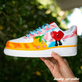 Air Force 1 x Radiant Heart Abstract Themed Custom Kicks - Inner Side 1