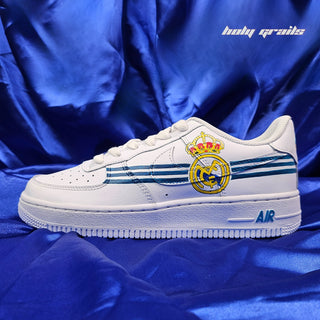 Air Force 1 x Real Madrid Football Themed Custom Kicks - Side 2