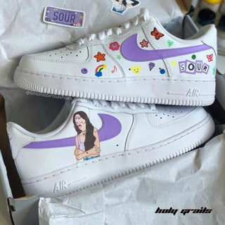 Air Force 1 x Sour Pop Culture Themed Hand Painted Custom Kicks - Both Sides 2