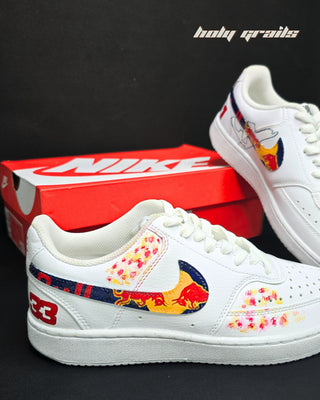 Air Force 1 x Speed with Red Bull Custom Sneakers - Side 1 Close