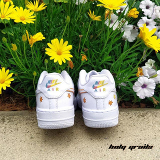Air Force 1 x Sunshine Abstract Themed Custom Kicks - Back
