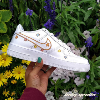 Air Force 1 x Sunshine Abstract Themed Custom Kicks - Side 2