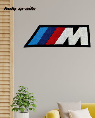 BMW-Power Tufted Rug On Wall