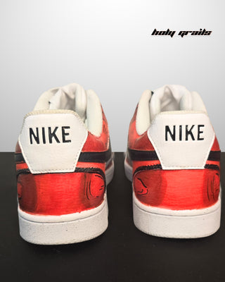 Buy Custom Air Force 1 x Spiderverse Low Marvel Themed Sneakers - Back