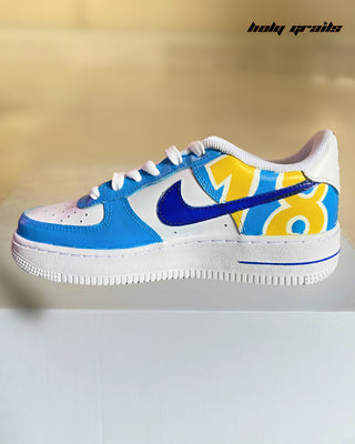 Buy Custom Air Force 1 x Virat Kohli Legend Sport Themed Sneakers - Side