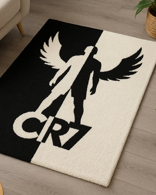 CR7 Ascend Tufted Rug On Floor Close