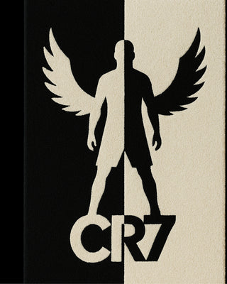 CR7 Ascend Tufted Rug On Floor Close