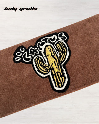 Cactus Flame Tufted Rug On Floor Close