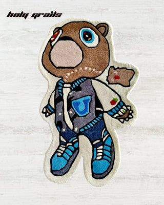 College Dropbear Tufted Rug On Floor Close