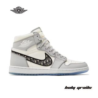 Dior x Nike Air Jordan 1 High Sneakers - Side 1