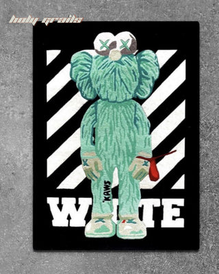 Drip Zone Tufted Rug On Floor