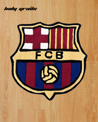 'FCB Spirited' Handtufted Rug Close Up