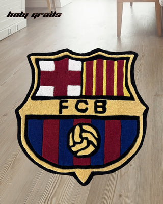'FCB Spirited' Handtufted Rug On Floor