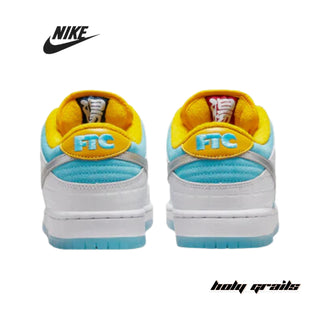 FTC x Nike Dunk Low SB 'Lagoon Pulse' Sneakers - Back