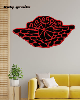 Flight Flex Tufted Rug On Wall