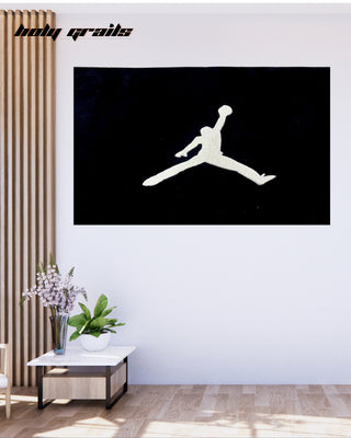 Flight Mode Tufted Rug On Wall