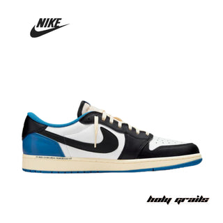 Fragment Design x Travis Scott x Nike Air Jordan 1 Retro Low Sneakers - Side 1