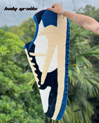 Fragment Kicks Tufted Rug Hanging in Hand