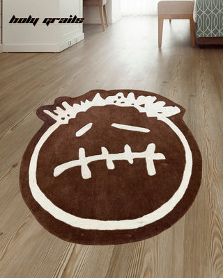 IDGAF Tufted Rug On Floor