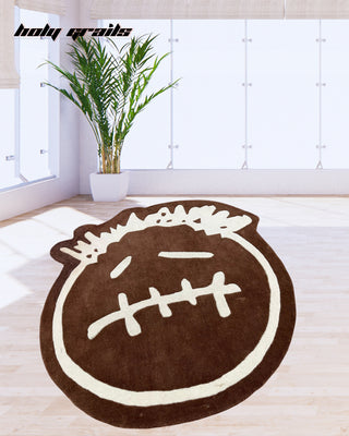 IDGAF Tufted Rug On Floor Close