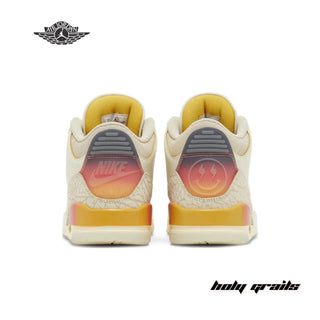 J. Balvin x Nike Air Jordan 3 Retro 'Medellín Sunset' Sneakers - Back