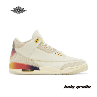 J. Balvin x Nike Air Jordan 3 Retro 'Medellín Sunset' Sneakers - Side 1