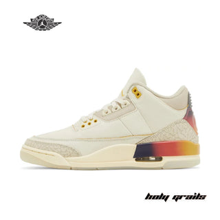 J. Balvin x Nike Air Jordan 3 Retro 'Medellín Sunset' Sneakers - Side 2
