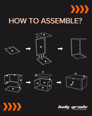 Lit Holy Chamber - Led Sneaker Crate - How to Assemble