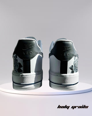 Monochrome Florals HG Custom Kicks - Back