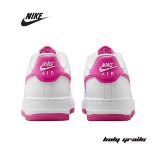 Nike Air Force 1 Low 'White Laser Fuchsia' Sneakers - Back