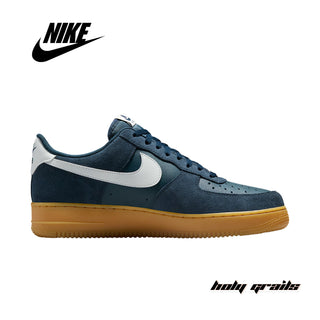Nike Air Force 1 '07 LV8 'Gum Pack - Armory Navy' (FQ8714-400) Sneaker - Side 1