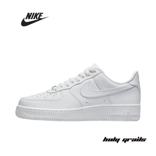 Nike Air Force 1 '07 'Triple White' Sneakers - Side 2