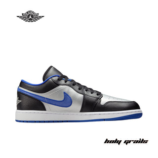 Nike Air Jordan 1 Low 'Black Game Royal' Sneaker - Side 1