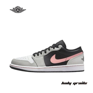 Nike Air Jordan 1 Low 'Grey Fog Bleached Coral' Sneakers - Side 2
